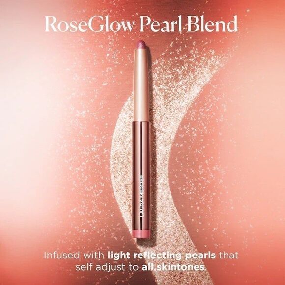 Laura Mercier Caviar Stick Eye Shadow Stick Roseglow Shimmer in Wild Rose BNIB - Picture 7 of 11